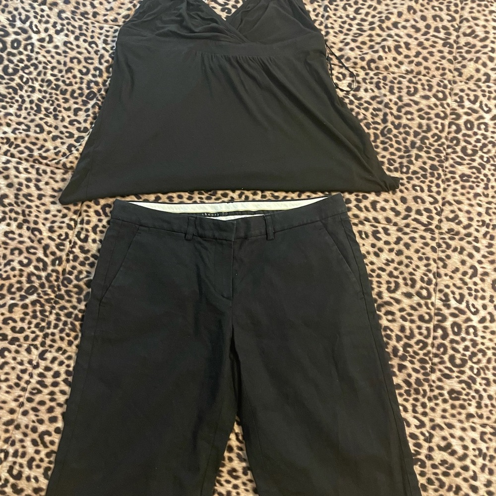 Theory shorts and tank